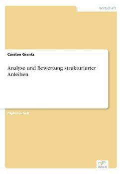 Paperback Analyse und Bewertung strukturierter Anleihen [German] Book
