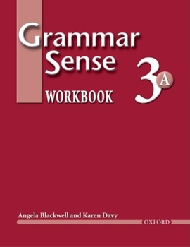 Paperback Grammar Sense 3: Workbook 3 Volume a Book