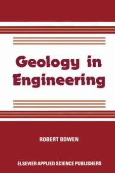 Hardcover Geology in Engineering Book