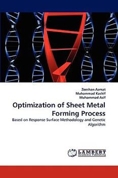 Paperback Optimization of Sheet Metal Forming Process Book