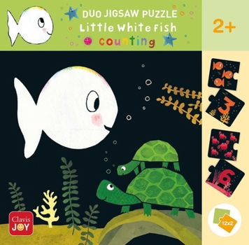 Misc. Duo Jigsaw Puzzle. Little White Fish. Counting Book