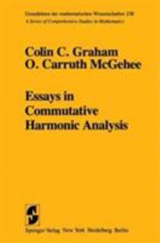 Hardcover Essays in Commutative Harmonic Analysis Book