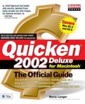 Paperback Quicken 2002 Deluxe for Macintosh: The Official Guide Book