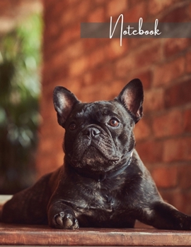 Paperback Notebook: Unlined - Unruled - Plain Notebook - 130 Pages - Large Format 8.5 x 11 in - Workbook - Composition - French Bulldog Co Book