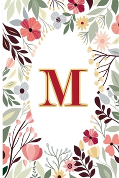 Paperback M: Cute Initial Monogram Letter M To Do List Notebook Book