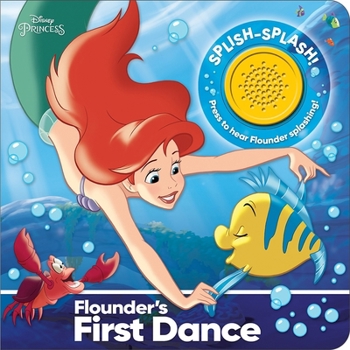 Board book Disney Princess: Flounder's First Dance Sound Book [With Battery] Book