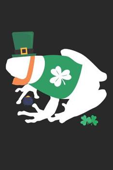 St. Patrick's Day Notebook - St. Patrick's Day Gift for Animal Lover - St. Patrick's Day Frog Journal - Frog Diary: Medium College-Ruled Journey Diary, 110 page, Lined, 6x9 (15.2 x 22.9 cm)