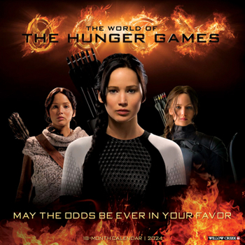 Calendar Hunger Games: The World of Hunger Games 2025 12 X 12 Wall Calendar Book