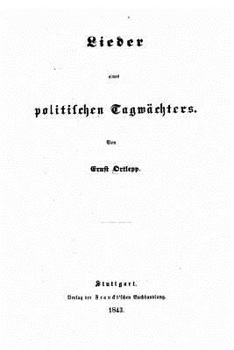 Paperback Lieder eines politischen Tagwächters [German] Book