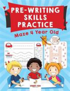 Paperback Pre-Writing Skills Practice: Maze 4 Year Old Book