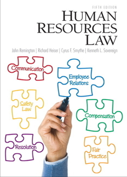 Hardcover Human Resources Law Book