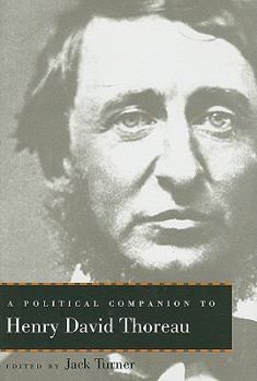 Hardcover A Political Companion to Henry David Thoreau Book