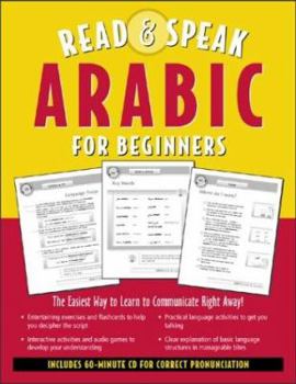 Paperback Read and Speak Arabic for Beginners (Book + Audio CD) Book