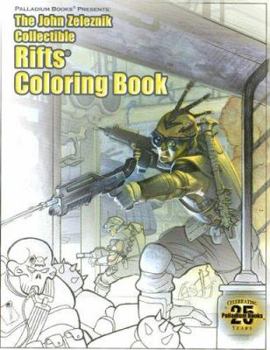 Paperback The John Zeleznik Collectible Rifts Coloring Book