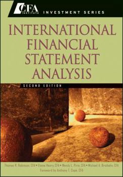 Hardcover International Financial Statement Analysis Book