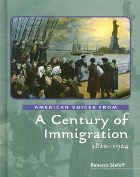 Library Binding A Century of Immigration: 1820-1924 Book