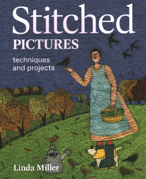Paperback Stitched Pictures: Techniques and Projects Book