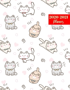 2020-2021 Planner: Cute Weekly & Monthly Planner with Calendar - Personal Journal Week Planners & Goal Planner Organizer