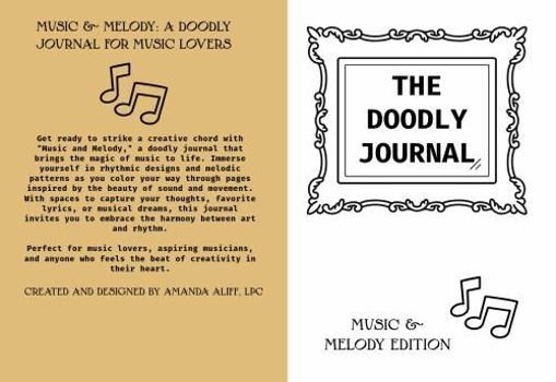 Paperback THE DOODLY JOURNAL: Music & Melody Edition Book