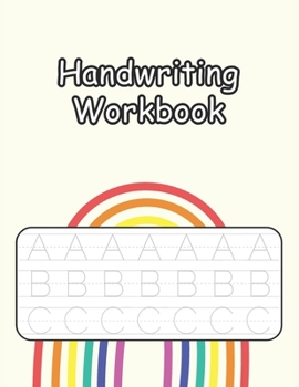 Paperback Handwriting Workbook: Handwriting Practice With Easy Peasy Alphabet Combine Both Tracing & Writing Book