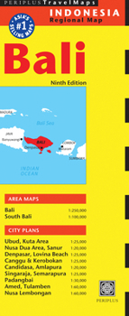 Map Bali Travel Map Book