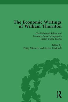 Hardcover The Economic Writings of William Thornton Vol 5 Book