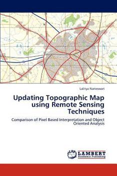 Paperback Updating Topographic Map Using Remote Sensing Techniques Book