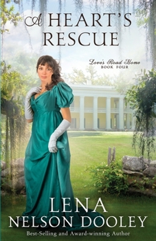Paperback A Heart's Rescue [Large Print] Book