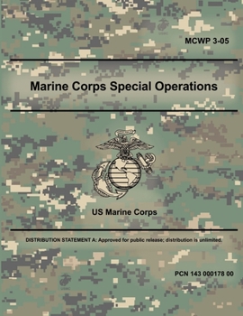 Paperback Marine Corps Special Operations (MCWP 3-05) Book