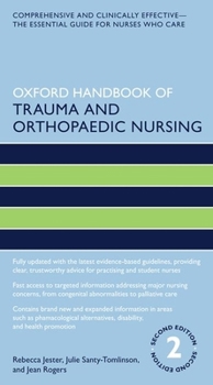 Paperback Oxford Handbook of Trauma and Orthopaedic Nursing Book