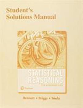 Paperback Student Solutions Manual for Statistical Reasoning for Everyday Life Book