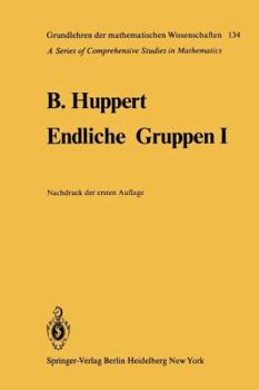 Paperback Endliche Gruppen I [German] Book