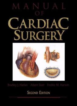 Hardcover Manual of Cardiac Surgery Book