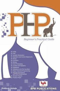 Paperback PHP Beginner's Practical Guide Book