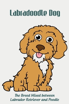 Paperback Labradoodle Dog: The Breed Mixed between Labrador Retriever and Poodle: Labradoodle Mixed Dog Breed Pictures, Characteristics and Facts Book