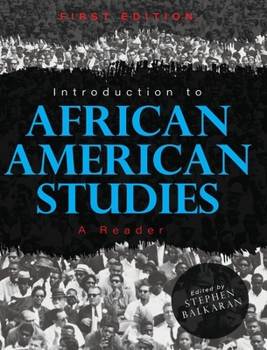 Hardcover Introduction to African American Studies: A Reader Book