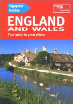 Paperback Signpost Guide England and Wales: Your Guide to Great Drives (Signpost Guides) Book