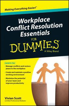 Paperback Workplace Conflict Resolution Essentials for Dummies Book