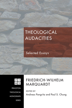 Paperback Theological Audacities Book