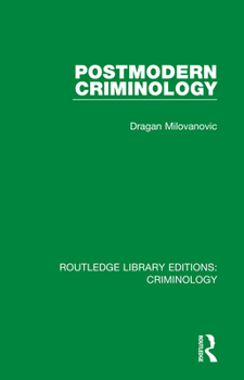 Paperback Postmodern Criminology Book