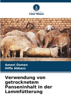 Paperback Verwendung von getrocknetem Panseninhalt in der Lammfütterung [German] Book