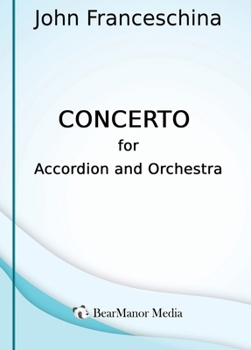 Hardcover Concerto for Accordion and Orchestra Book