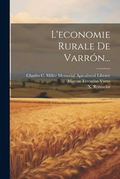 Paperback L'economie Rurale De Varrón... [French] Book