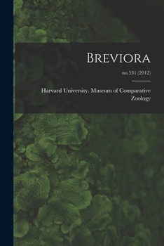 Paperback Breviora; no.531 (2012) Book