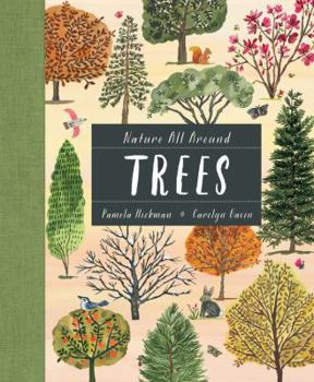 Hardcover Nature All Around: Trees Book