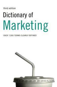 Paperback Dictionary of Marketing Book