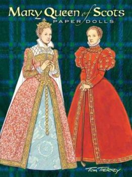 Paperback Mary Queen of Scots Paper Dolls Book