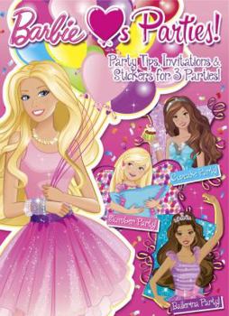 Paperback Barbie Loves Parties! Book