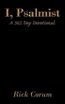 Hardcover I, Psalmist: A 365 Day Devotional Book
