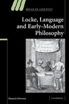 Locke, Language and Early-Modern Philosophy - Book  of the Ideas in Context